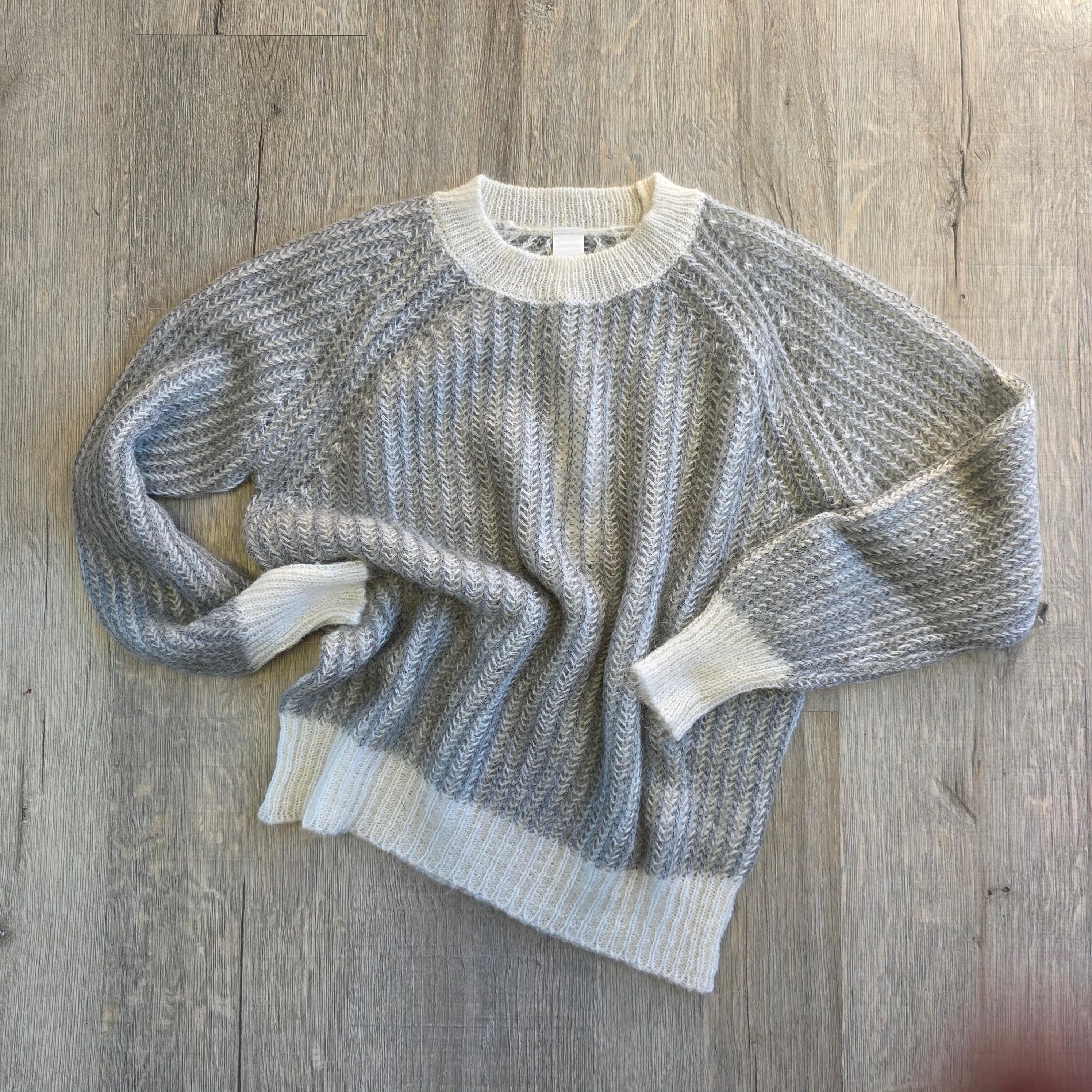 Pull girocolo mohair