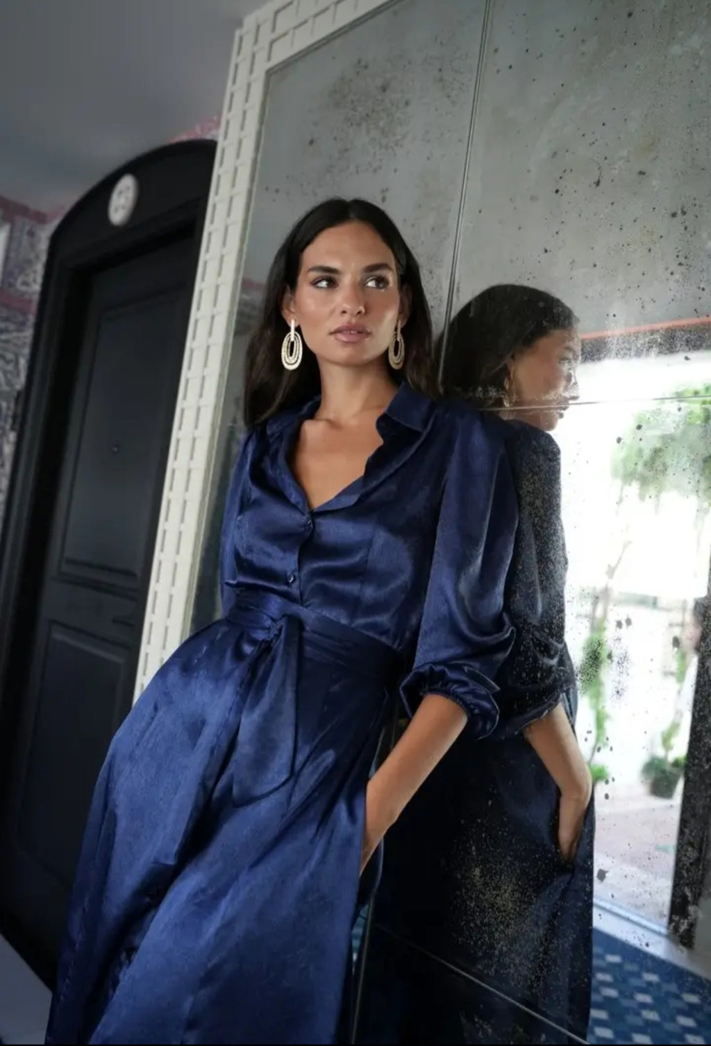 Abito elegante chemisier