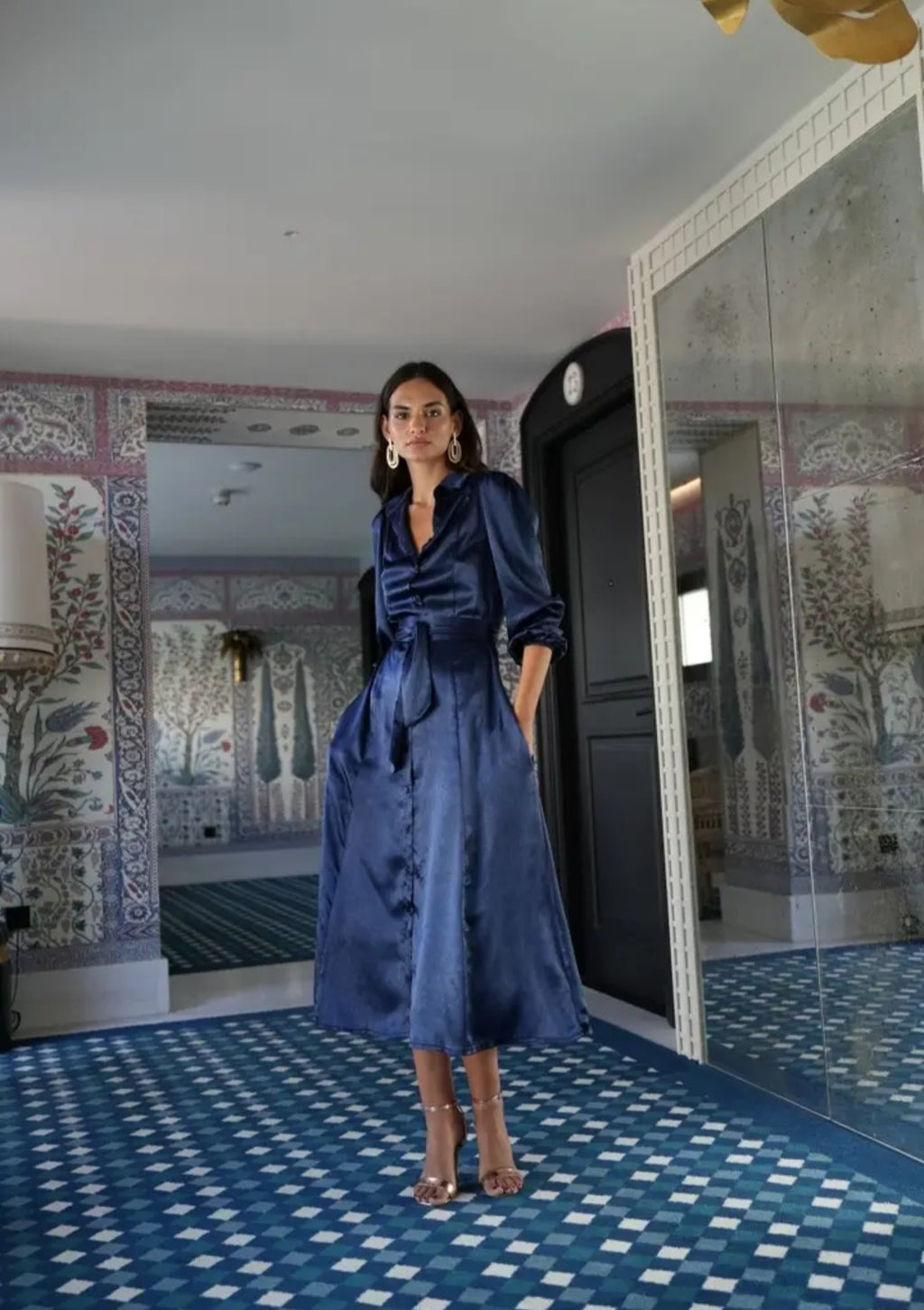 Abito elegante chemisier