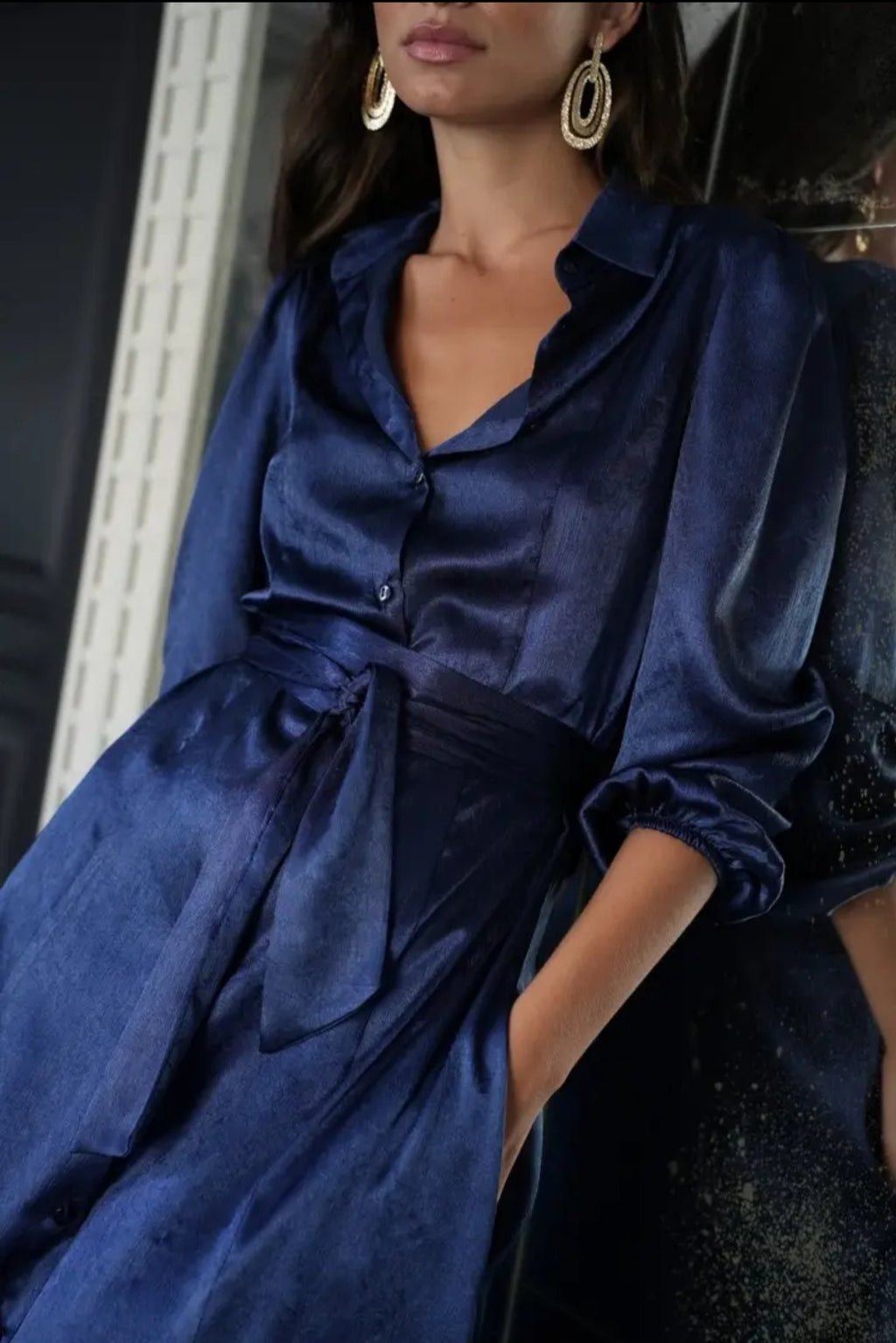 Abito elegante chemisier