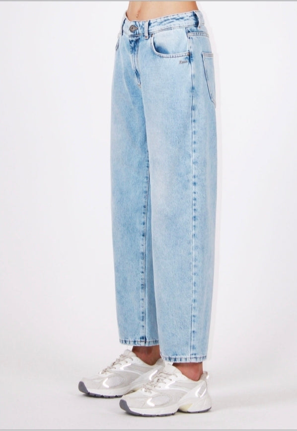 Jeans Baggy lavaggio chiaro