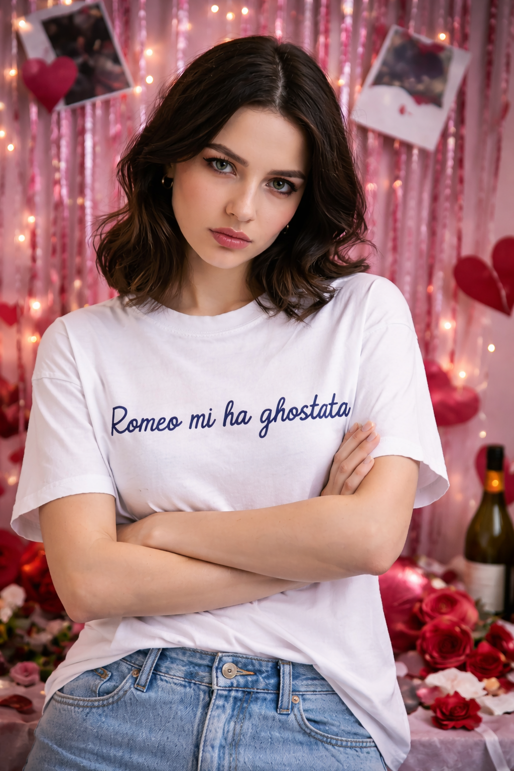 T shirt "Romeo mi ha ghostato"