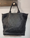 Shopper in pelle hand made