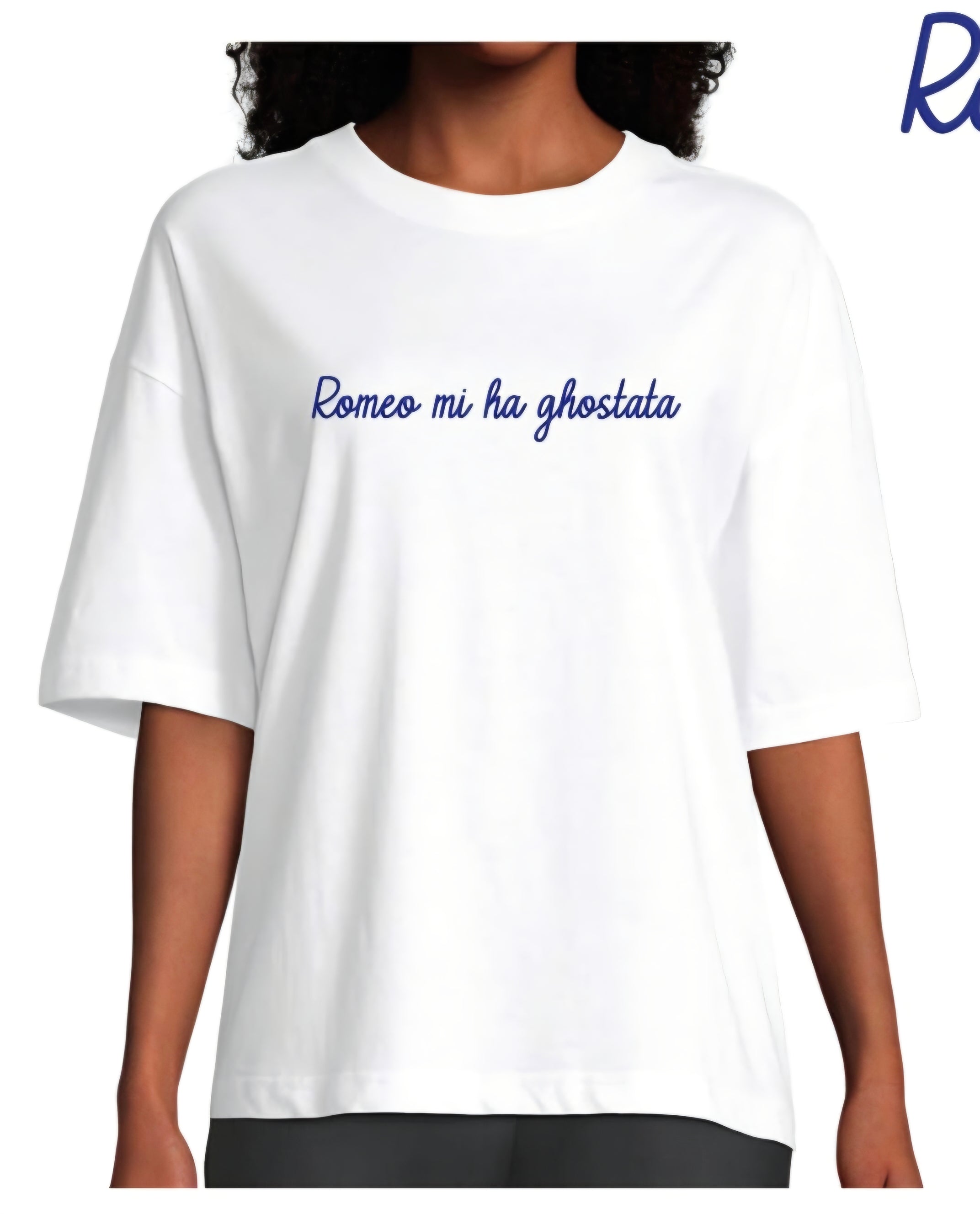 T shirt "Romeo mi ha ghostato"